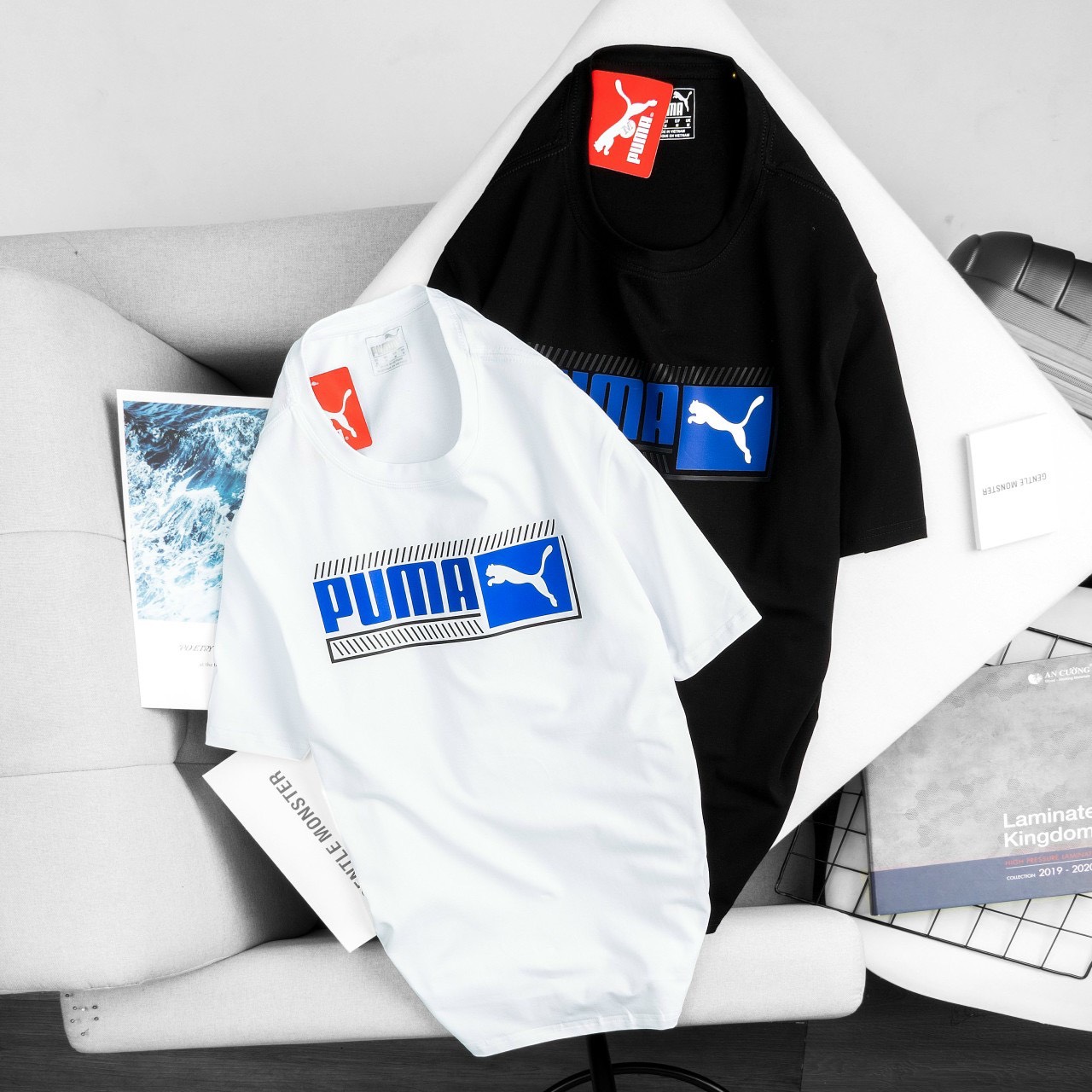 Áo thun nam cổ tròn Puma cao cấp