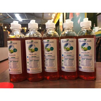 Nước Rửa Chén Hữu Cơ Layer Clean Hương Quế 800ml