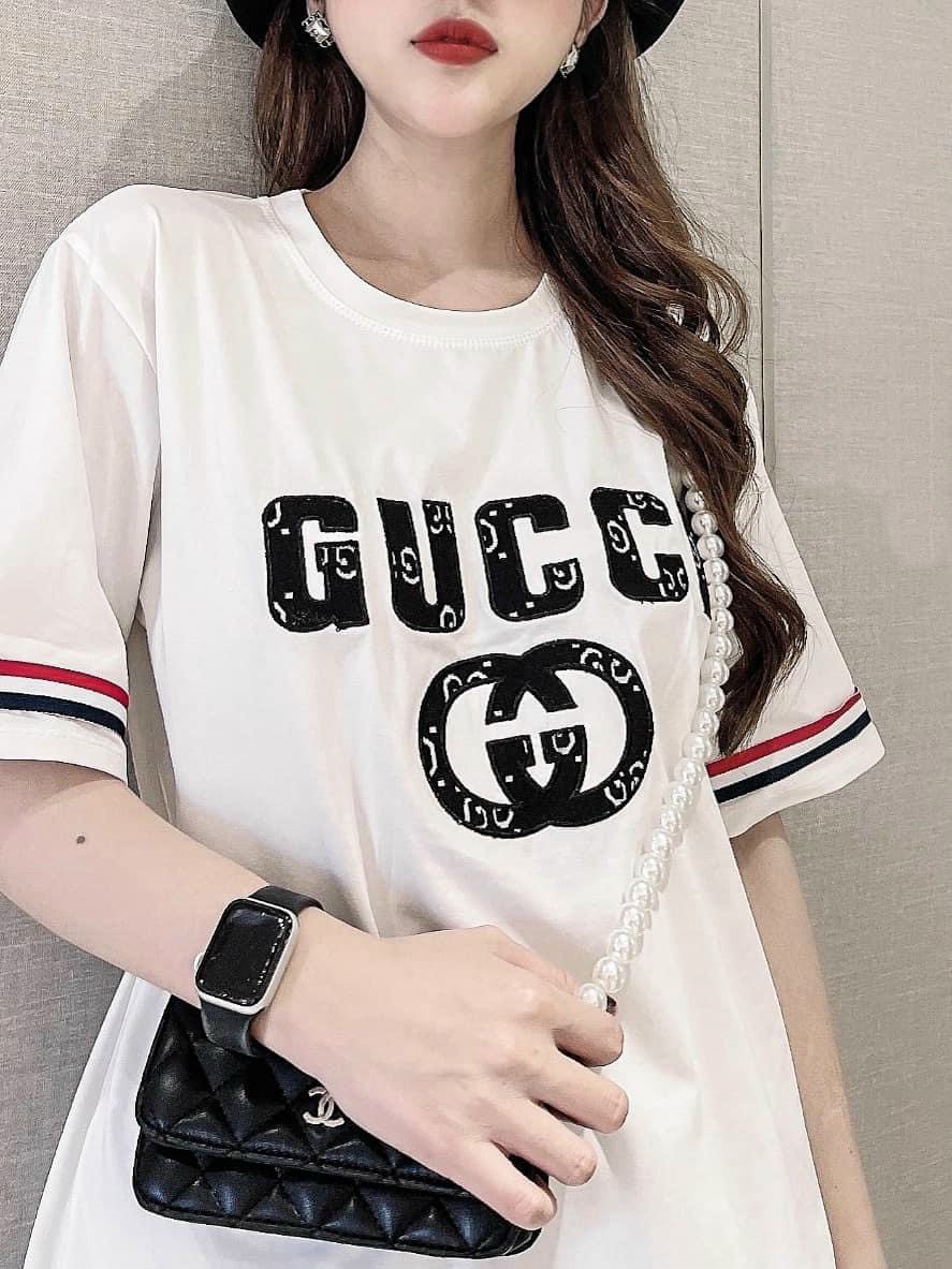Đồ bộ thun form rộng họa tiết GC thời trang