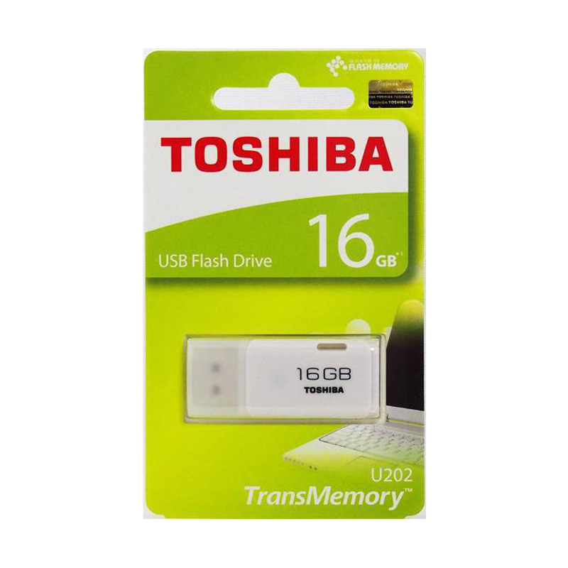 USB 2.0 Toshiba / Kioxia U202 dung lượng 16GB / 32GB / 64GB (Trắng) Nhất Tín Computer