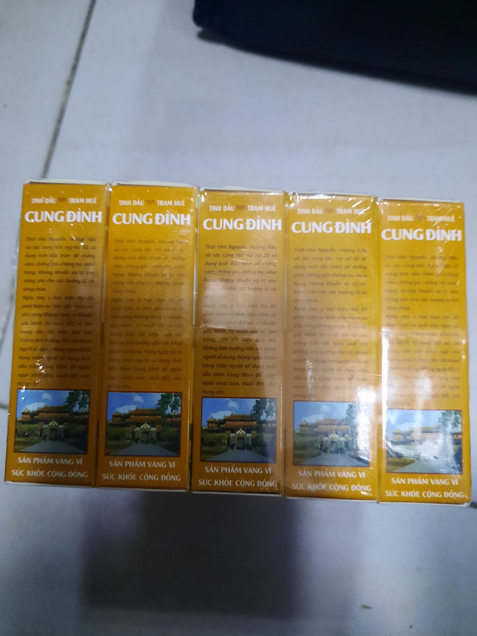 TINH DẦU TRÀM HUẾ CUNG ĐÌNH 12ML