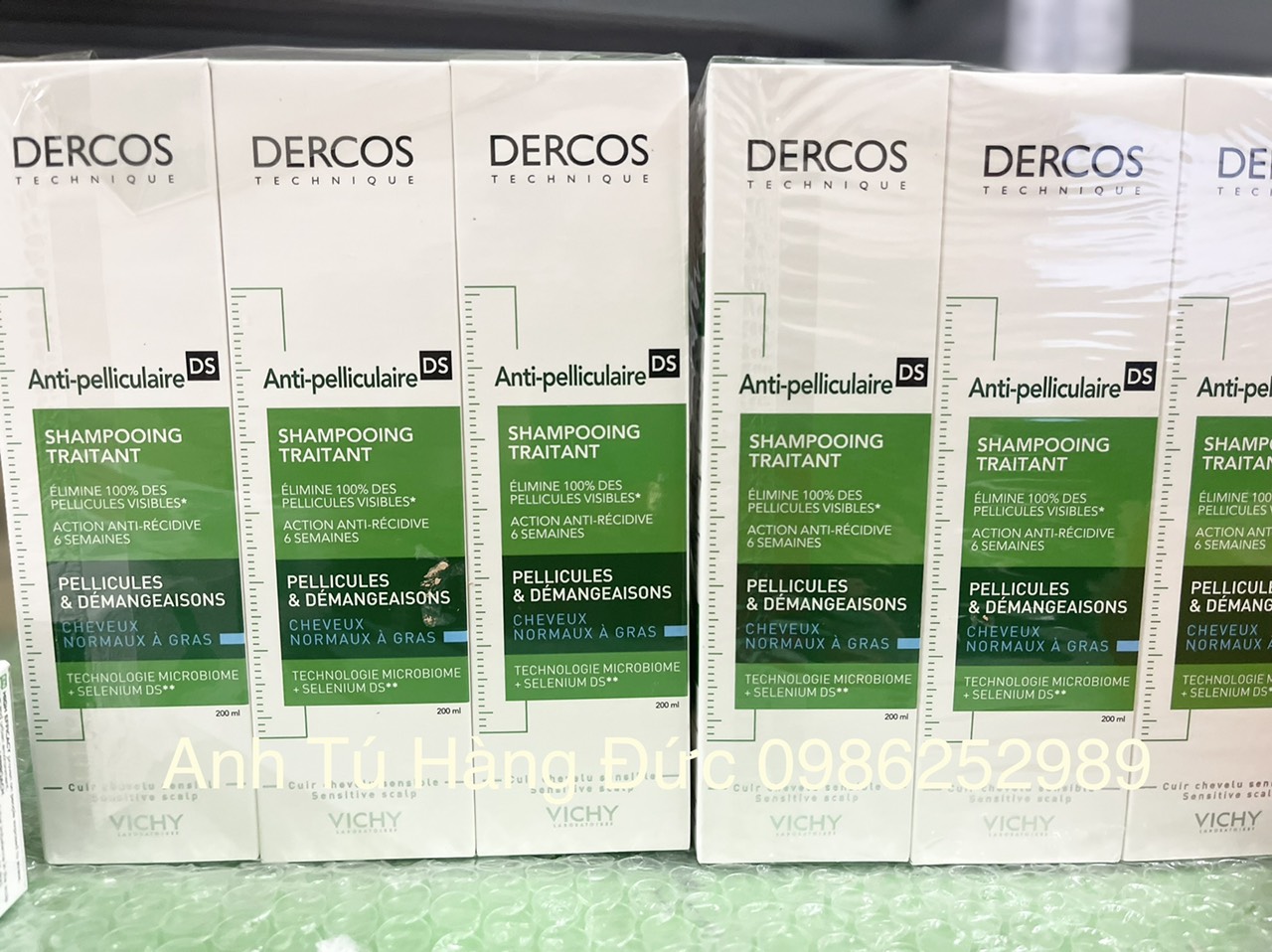 DẦU GỘI TRỊ GÀU VICHY DERCOS
