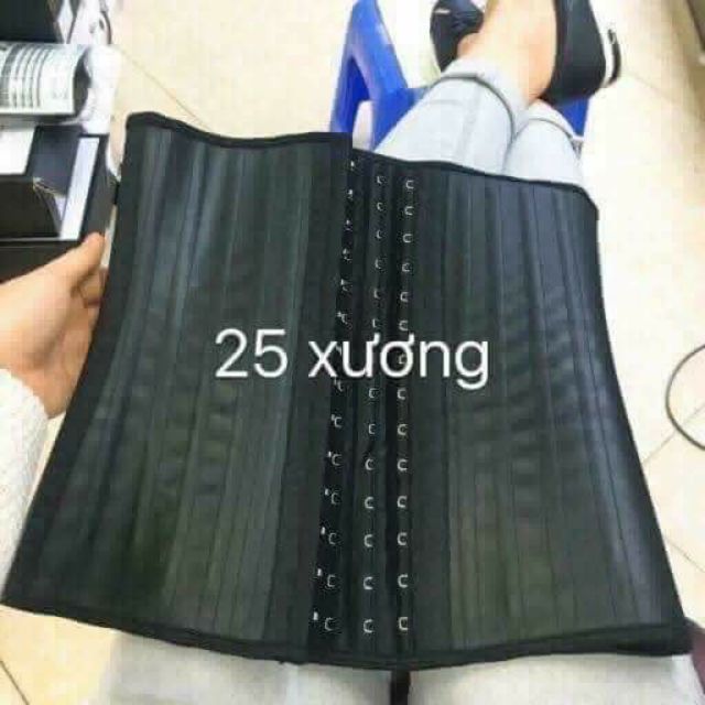 Gen nịt bụng định hình  25 xương chiều cao 29cm