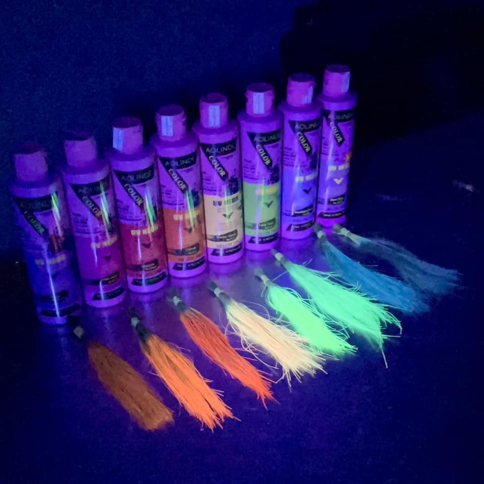 HIGHLIGHT HIGHLIGHT Dye AOLINDE UV NEON 200ML NO O9 ORANGE  BOTTLE
