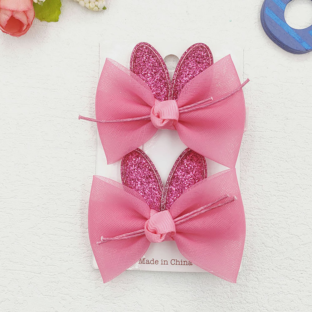 set 2 cái kẹp tóc tóc tay thỏ cho bé.
