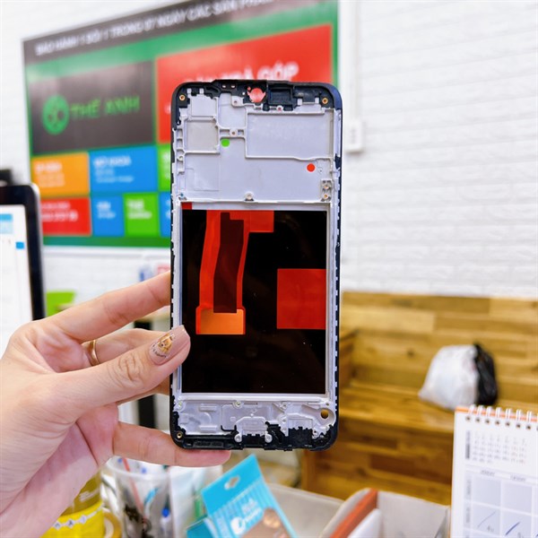 Bộ vỏ Realme 5 Pro zin mấu máy chuẩn
