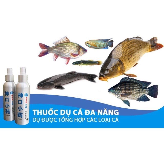 Tinh dầu câu cá xịt dụ cá trắm , trôi chép , mè ....  (cam kết bảo hành đổi trả trong 2 tuần đầu)