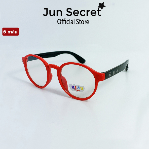 Giá bán Kính mát trẻ em kiểu tròn Jun Secret dễ thương dành cho bé trai và bé gái từ 1 tới 5 tuổi JS58A06