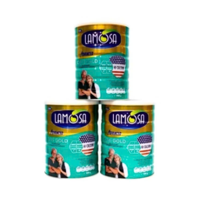 (900g, HSD 2026) Sữa bột Lamosa CALCI GOLD bổ sung canxi cho người từ 35 tuổi trở lên.