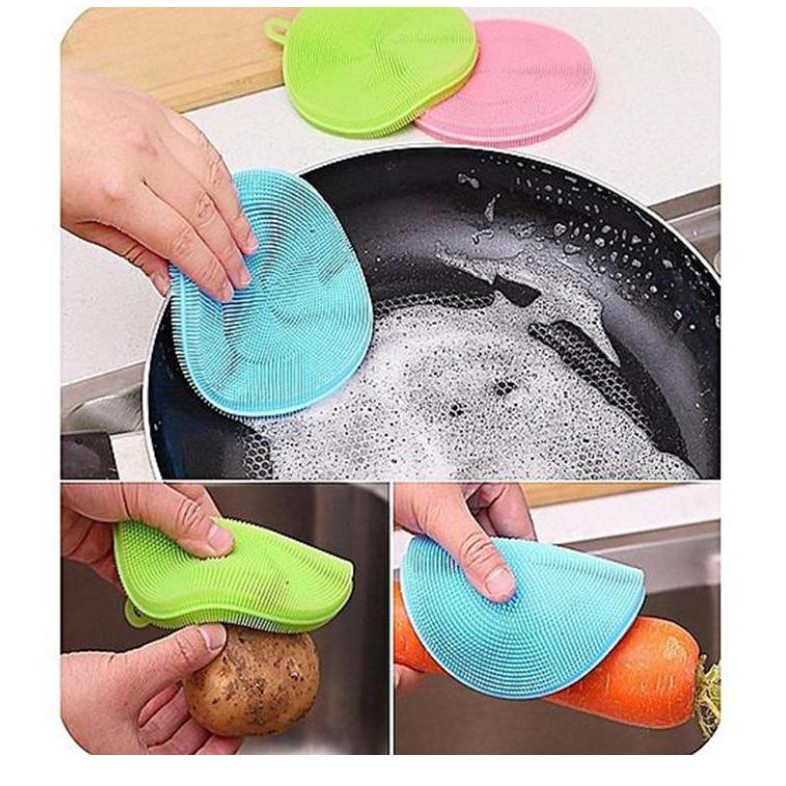 Miếng Rửa Bát Silicon SET 3 CÁI