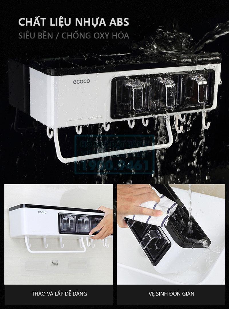 Kệ nhà bếp ECOCO 3 hộp gia vị 9259