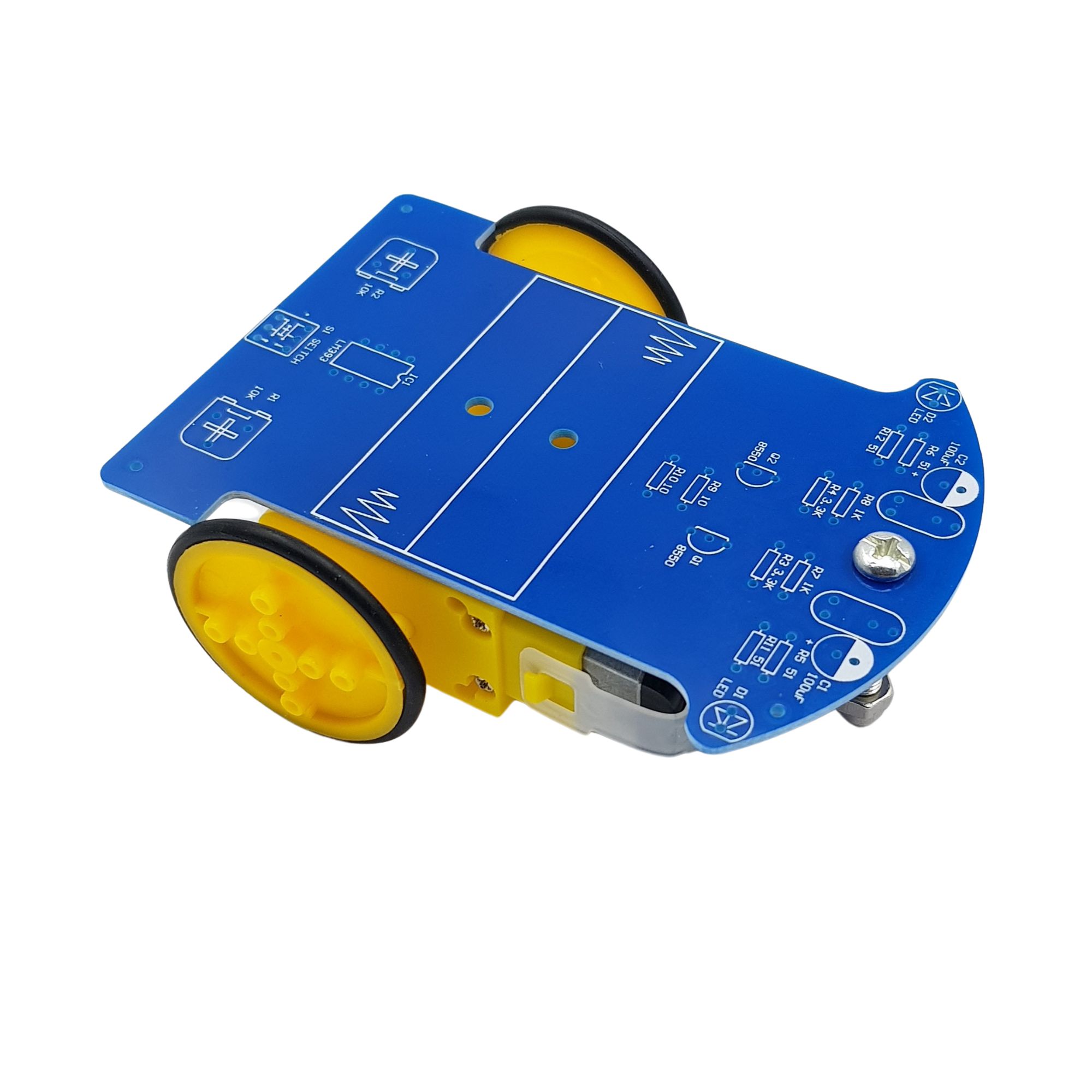 Kit Xe Robot Dò Đường Hàn Linh Kiện
