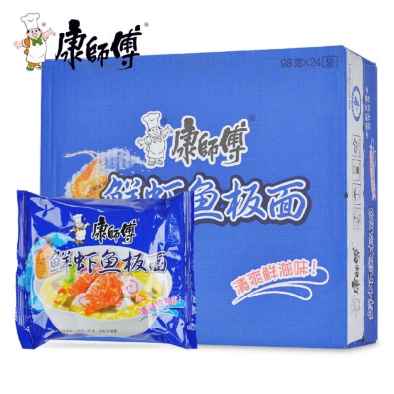Thùng Mì Khang Sư Phụ 24 Gói - Ăn Vặt 492