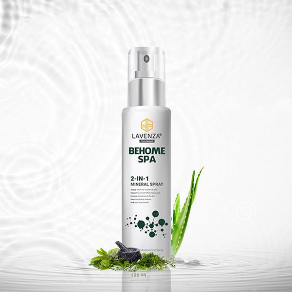 Xịt khoáng 2 trong 1 Lavenza (2-IN-1 MINERAL SPRAY)