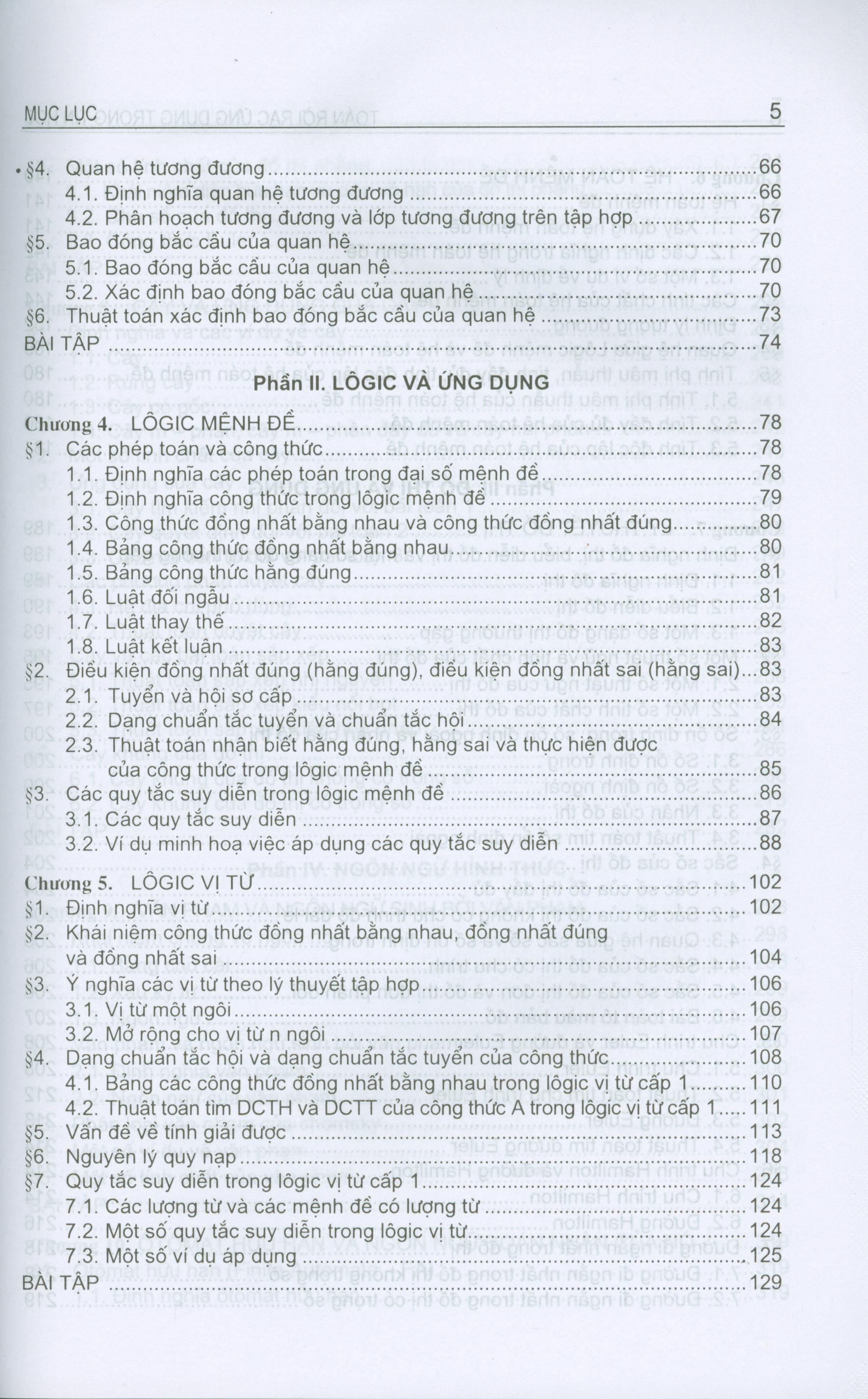 Toán rời rạc ứng dụng trong tin học