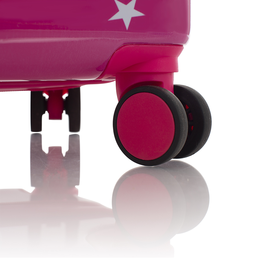Vali Trẻ Em Heys Vali Super Tots Spinner Unicorn M Pink - Nhựa PC cao cấp, Hoạ Tiết Bắt Mắt