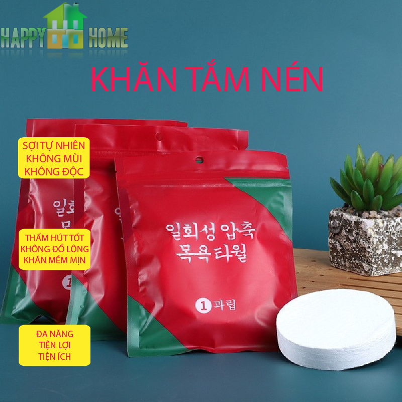 Khăn Tắm Nén Du Lịch 70*140 CM và 70*100 CM