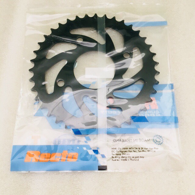 DĨA TẢI SÊN RECTO THÁI LAN GẮN  Raider FI - Satria Fi 39 Răng