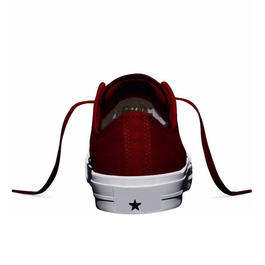 Giày Vải Sneaker Bata Thể Thao CK2 Cổ Thấp Đỏ Đô Nữ