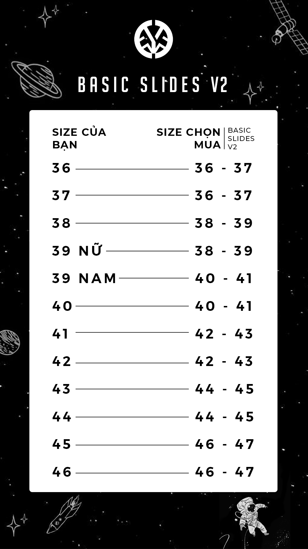 Dép Quai Ngang Basic Slides V2 - Đen/Trắng