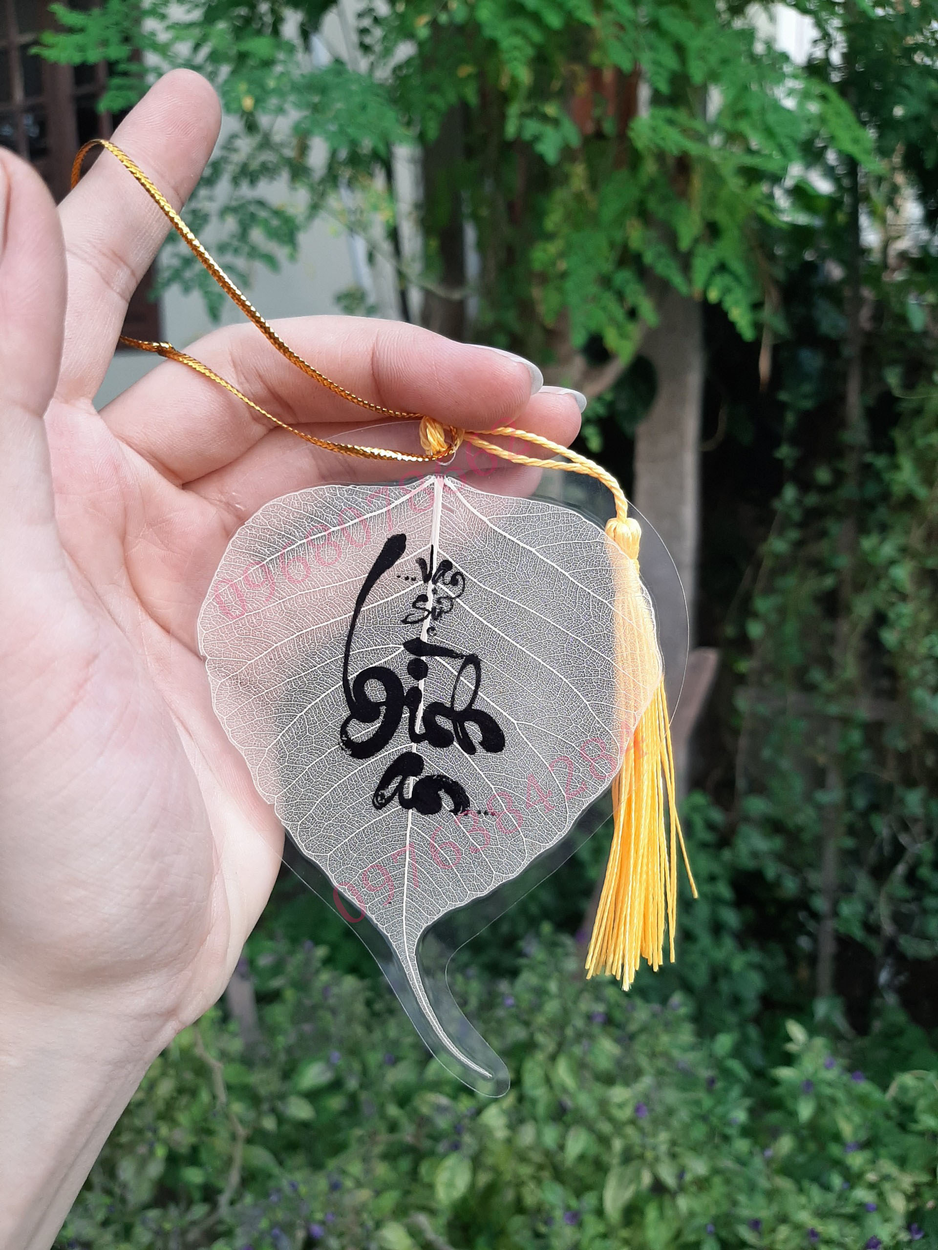 Lá bồ đề Vạn sự Bình An - Hàng loại 1