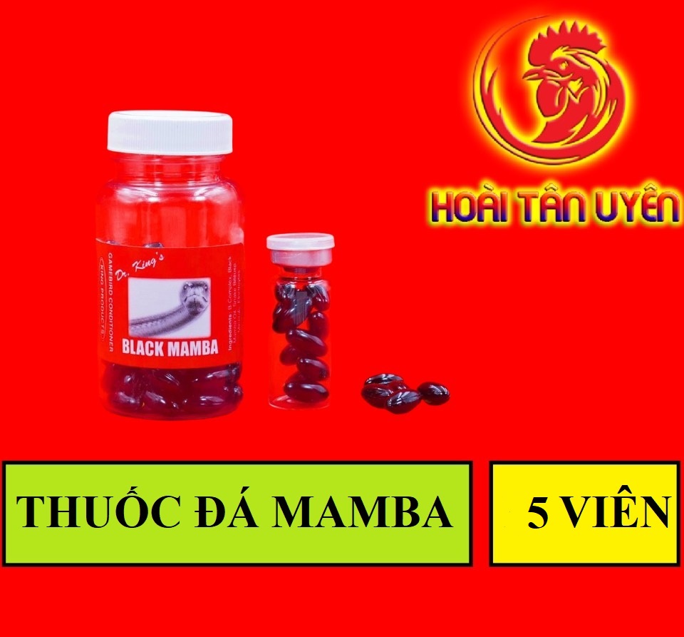 Black Mamba 5 viên thuốc gà đá bo lớn