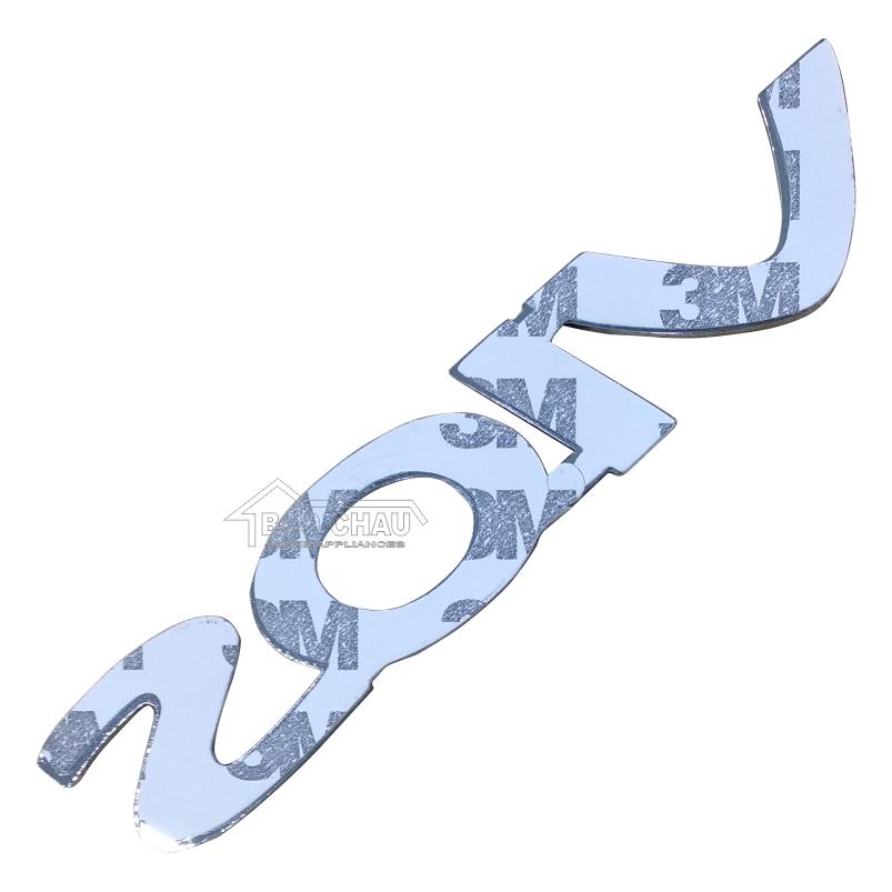 Logo tem chữ nổi cho xe VIOS 2008-2019 (Bạc)