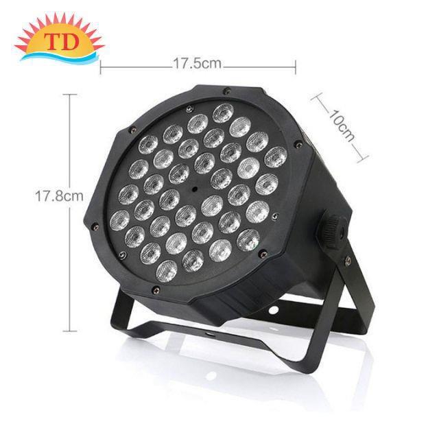 Đèn led sân khấu Flat Par light 36 led cảm ứng âm thanh.