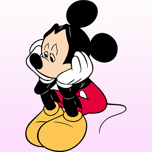[Hình ủi, ép nhiệt] Hình ủi Mickey M12 dành cho trẻ em