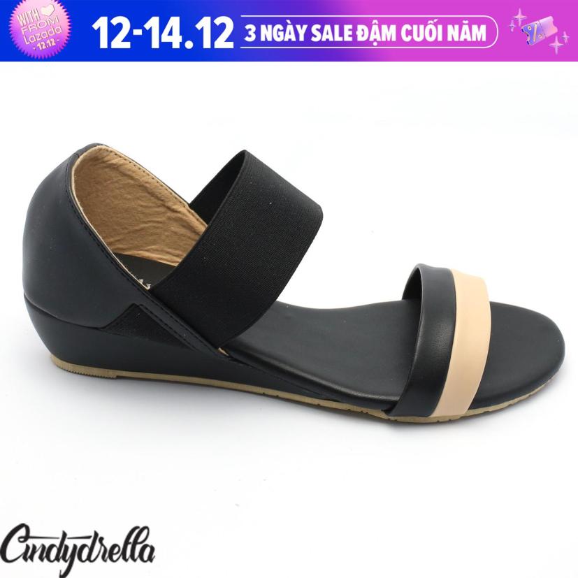 Sandal Thun 2 màu nữ cao gót Cindydrella P03 giá rẻ