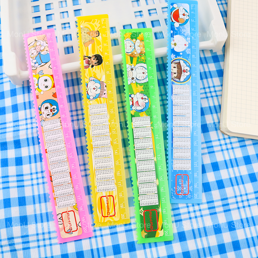 Thước kẻ 20cm Doraemon dễ thương cute TooYoo BK00668