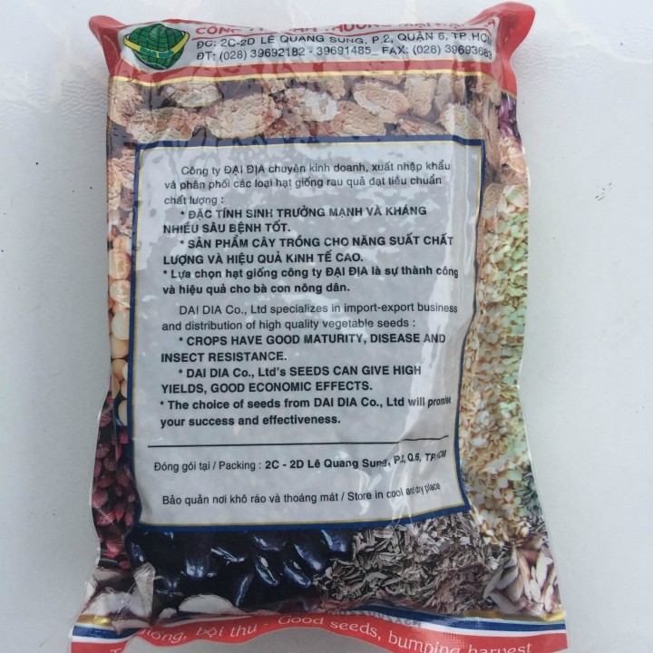 Hạt giống rau muống Đại Địa 1kg