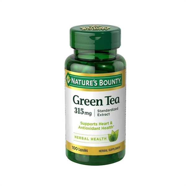 Nature’s Bounty Green Tea Extract 315mg, 100v 09/2023