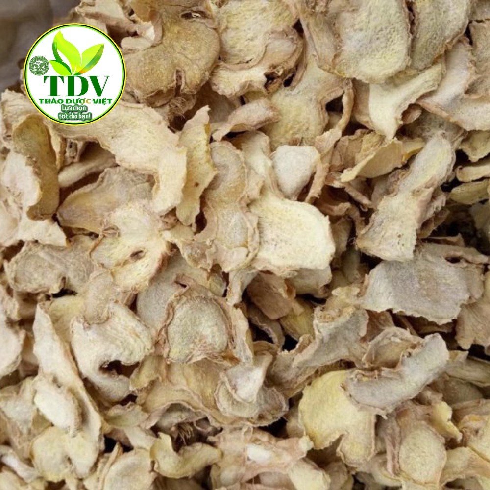 Gừng lát sấy khô, thơm cay nồng, làm trà gừng, xông giải cảm I Thảo Dược Việt