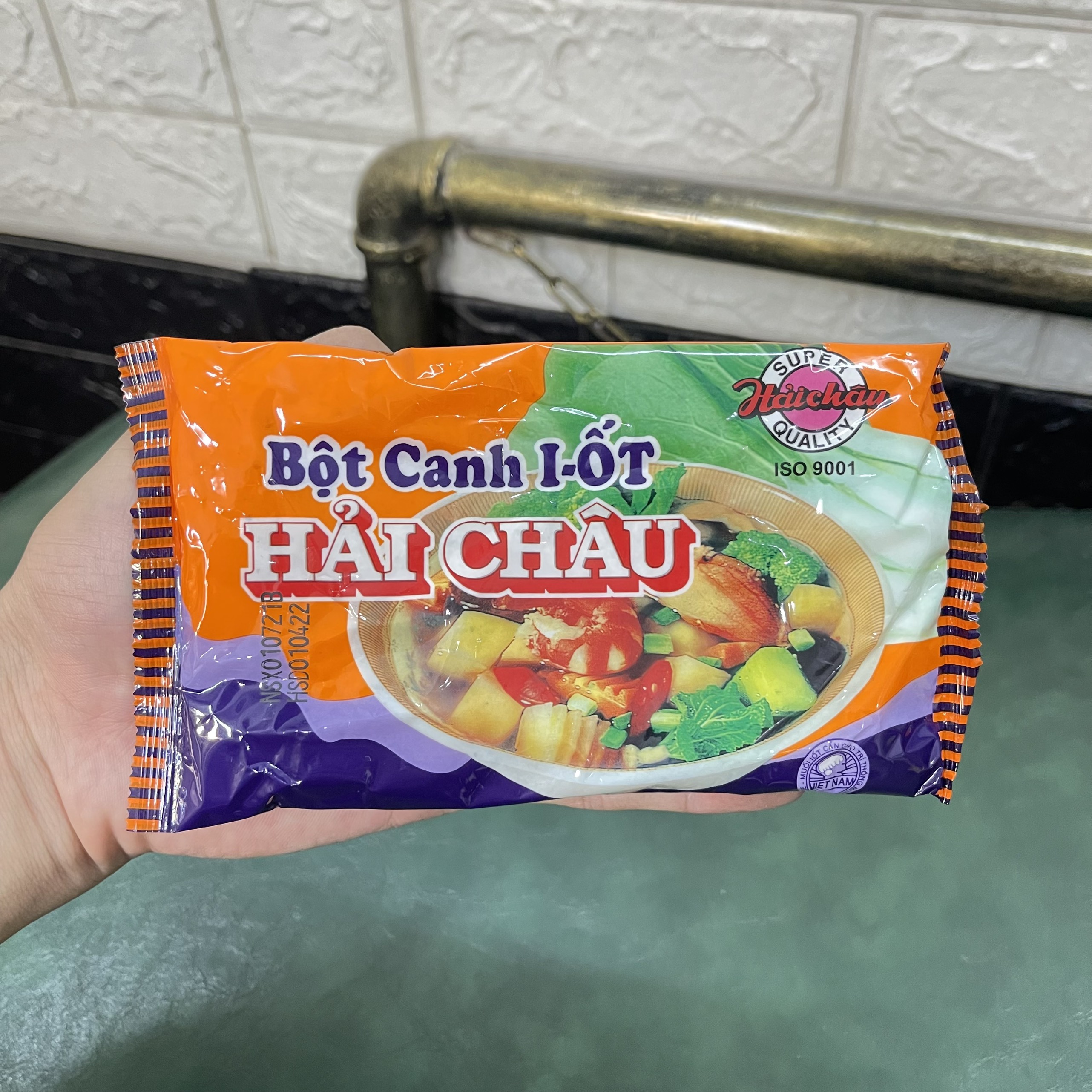 Combo 5 gói bột canh i-ốt hải châu 190g