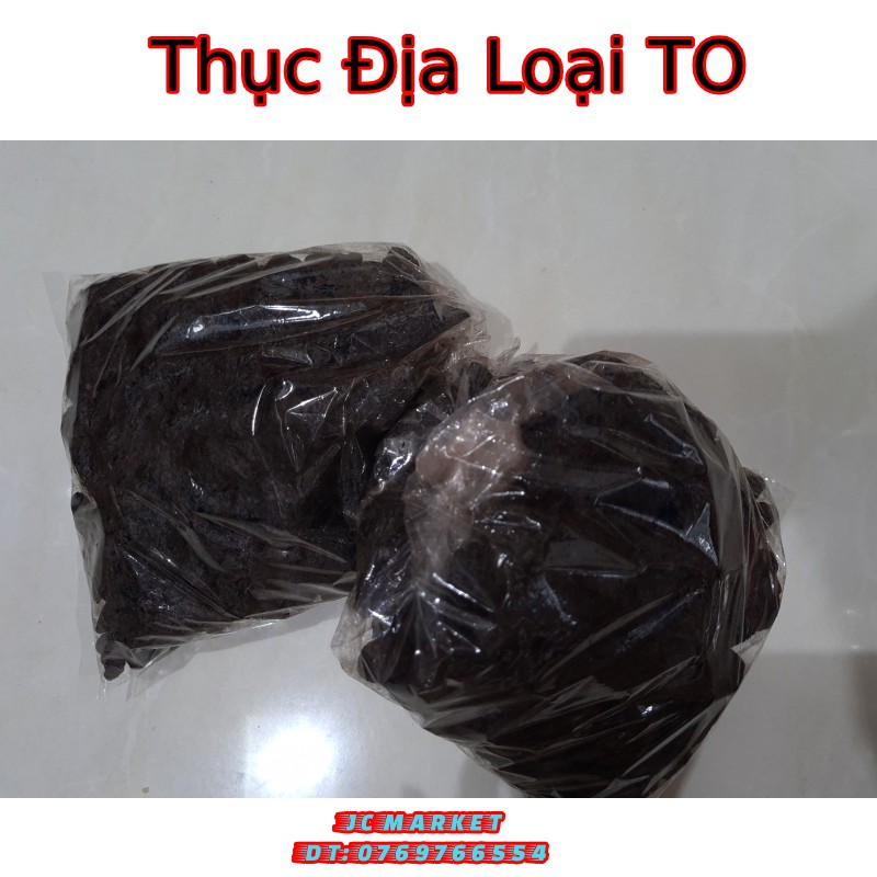 Thục Địa loại TO (nguyên liệu nấu sâm bí đao)