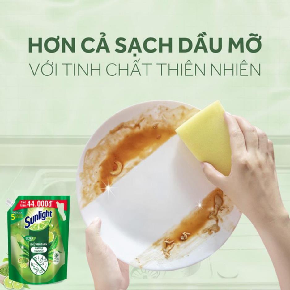 Nước Rửa Chén Bát Thiên Nhiên Sunlight (2.1Kg/3.4Kg)