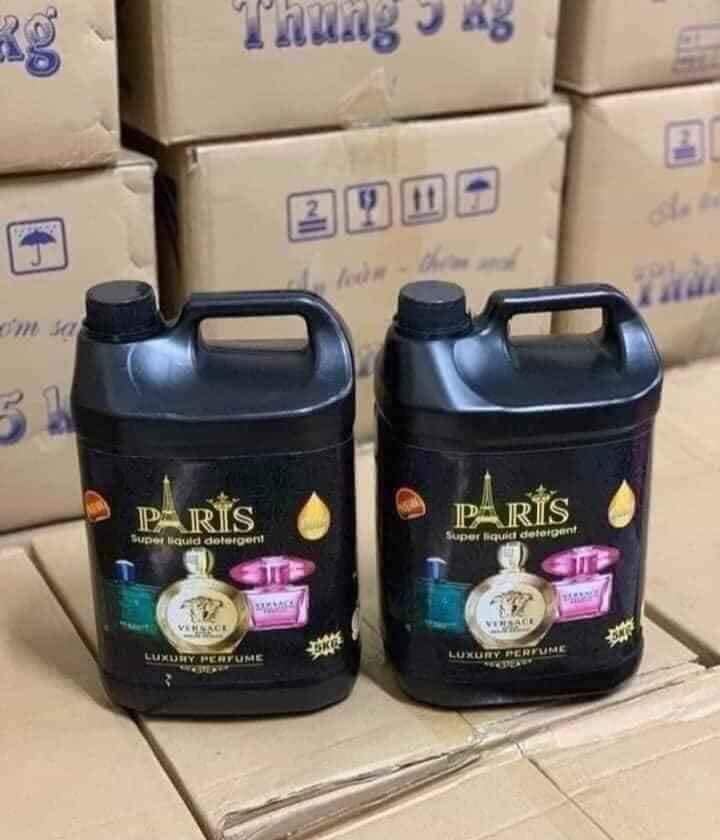 Nước giặt Paris hương nước hoa 5 lít.