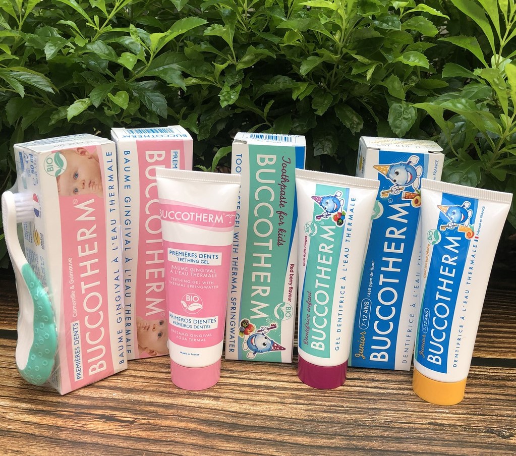 Kem đánh răng hữu cơ  cho bé Buccotherm Baby Toothpaste 50ml