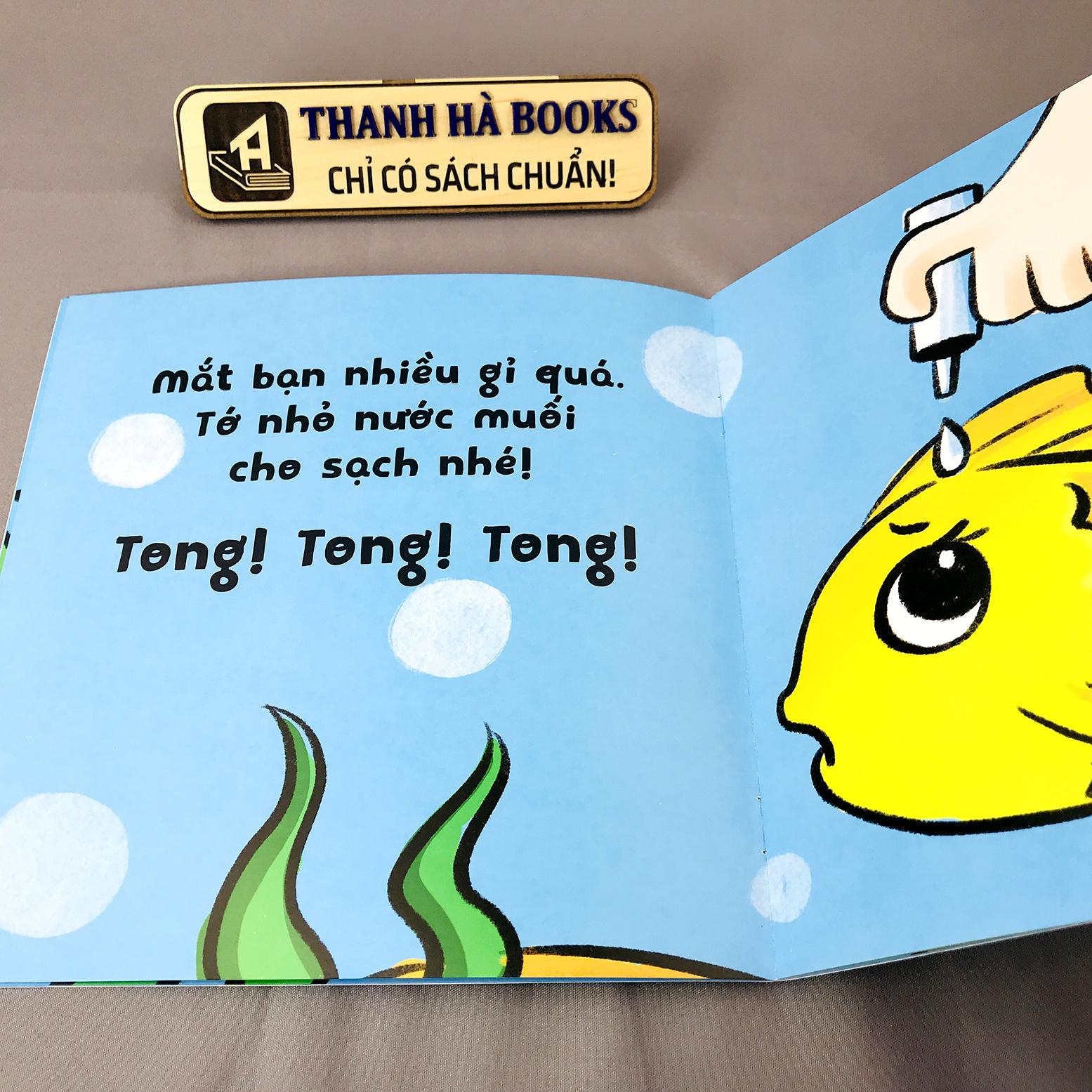 Sách - Ehon Bé Vui - Bé Khỏe (1-6 tuổi) - Đôi Mắt Tròn Xoe