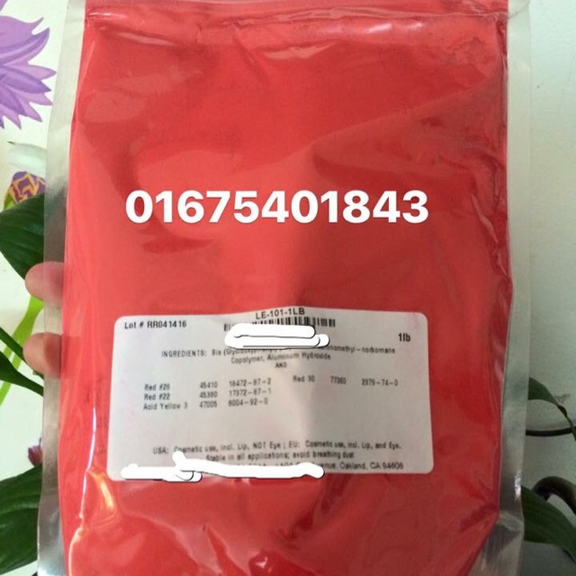 Màu Khoáng Làm Son Môi Handmade (Cam Đào/5 GRAM)