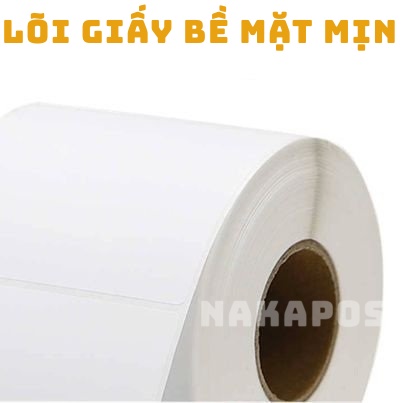 Tem trà sữaDecal giấy in tem nhãn mã vạch 50x35
