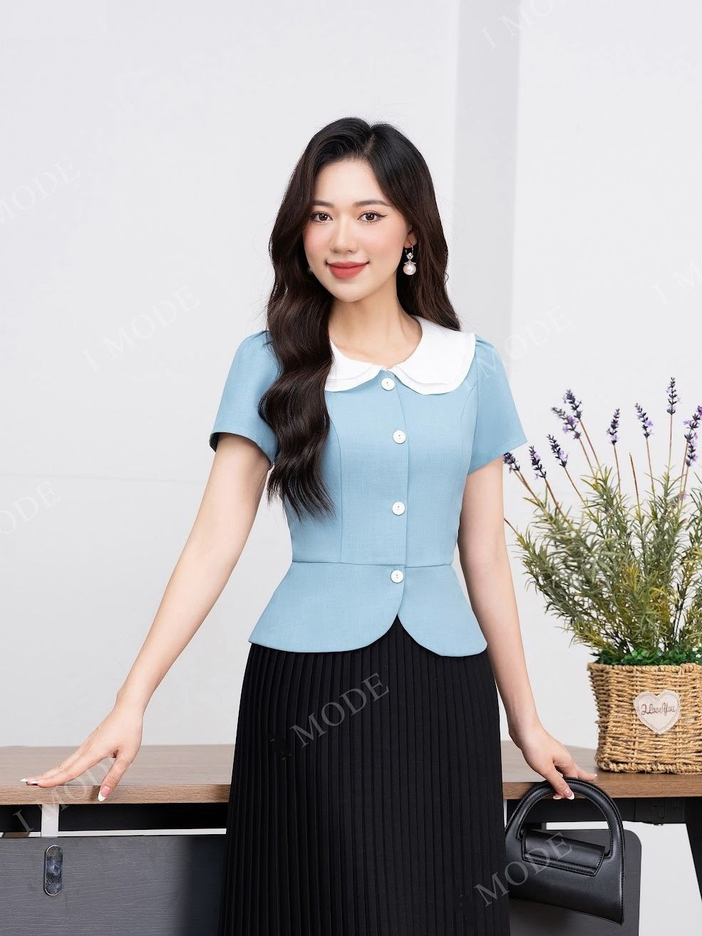 ÁO KIỂU CÔNG SỞ NỮ TÍNH THANH LỊCH