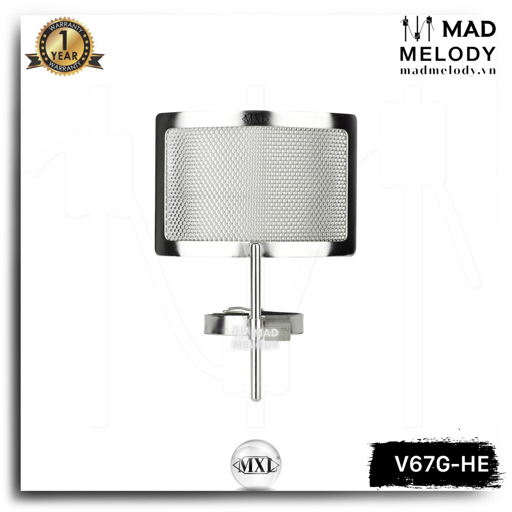 MXL V67G HE Heritage Edition Condenser Microphone (Micro thu âm cho phòng thu studio giải trí livestream, Brand New)