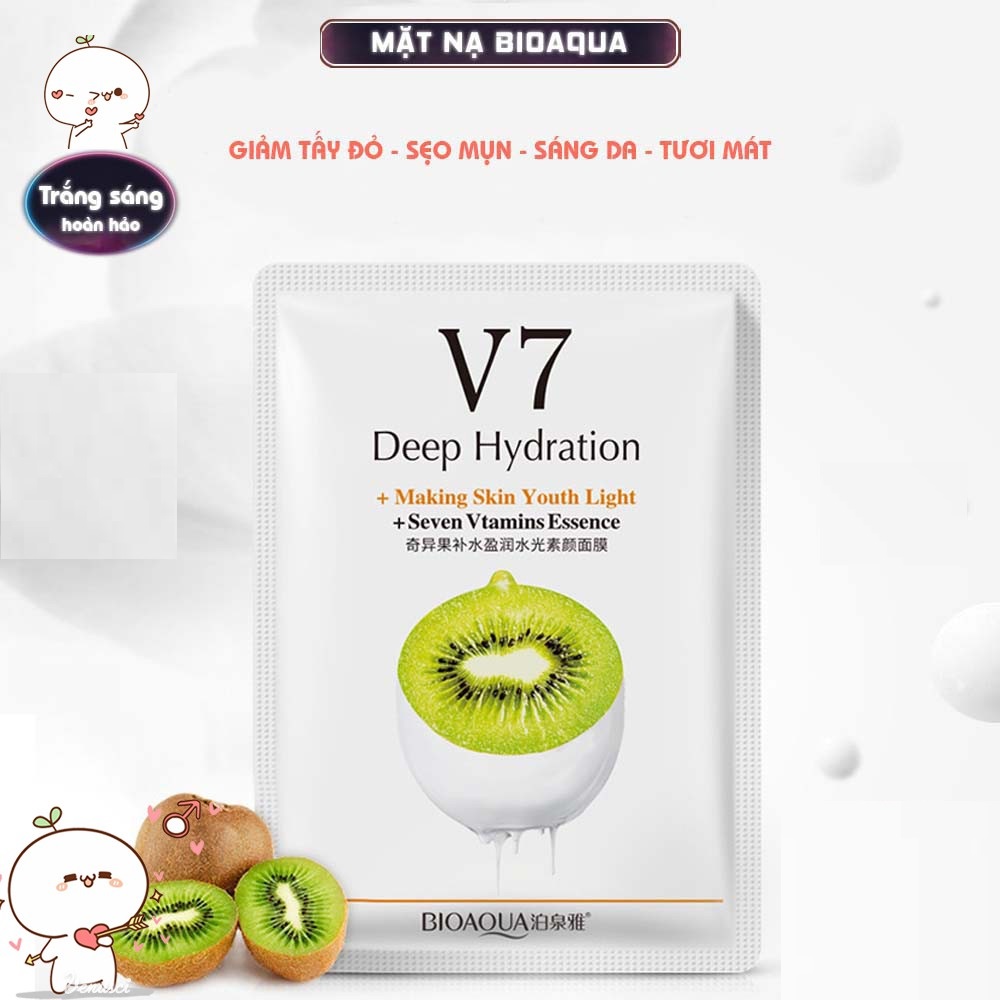 Mặt Nạ Dưỡng Da BIOAQUA V7 Toning Mask