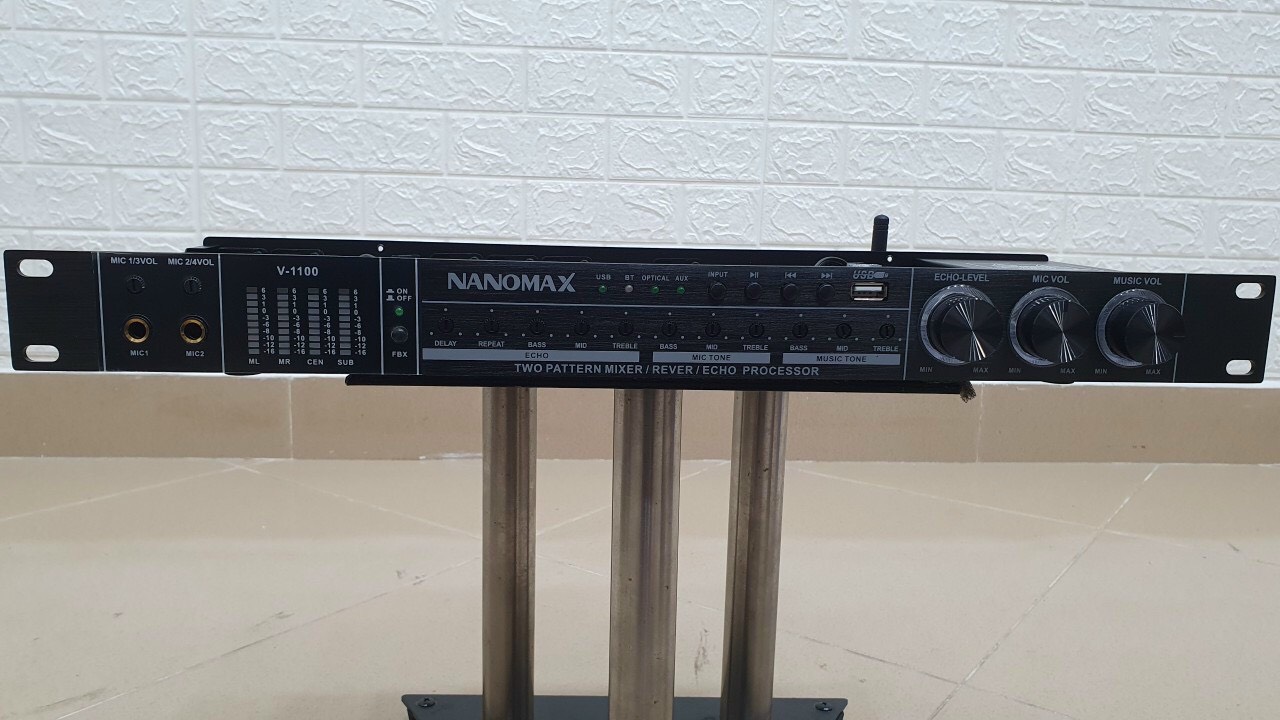 Vang cơ Nanomax V1100 (Bluetooth-Optical-chóng hú)