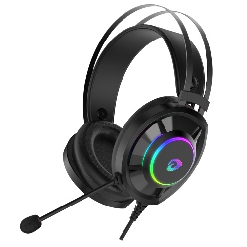 Tai Nghe Gaming Dareu Eh469 Queen 7.1 Rgb Led - Hồng Có Kèm Tai Mèo Bexal Du11