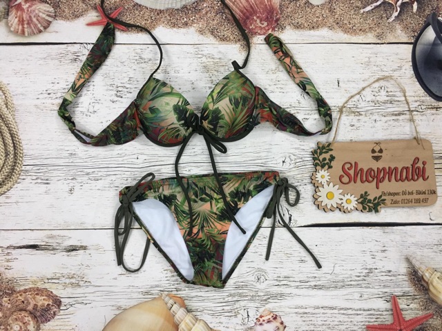[HCM]Đồ bơi bikini 2 mảnh khoe dáng hoa siêu đẹp