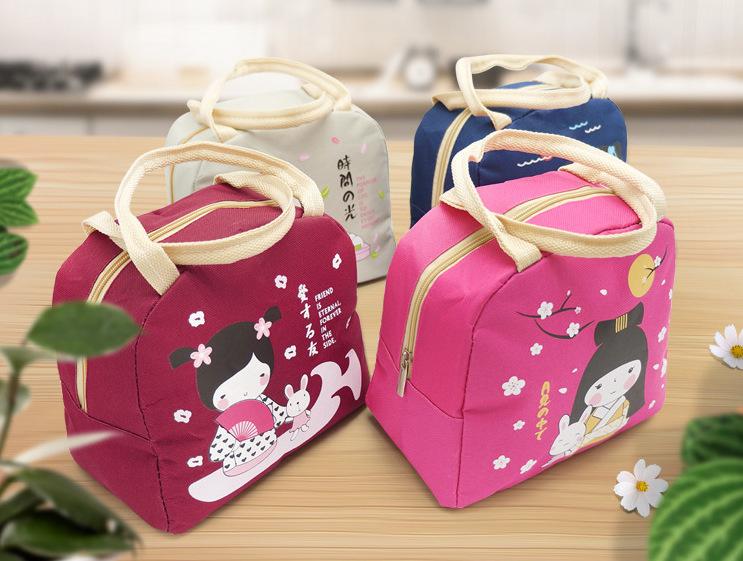 Túi Giữ Nhiệt Cô Gái Nhật Mới