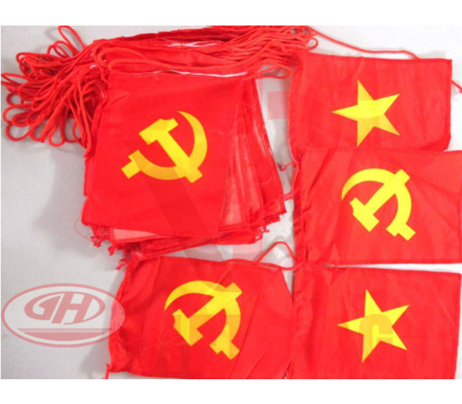 10 cuộn cờ dây đảng - tổ quốc đẹp